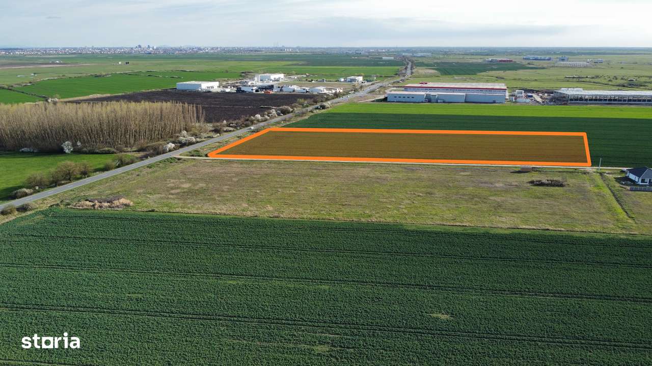 Sanandrei - Loturi Industrial: 2000-3000 mp - P.U.Z. - utilit.complete - Imagine principală: 2/2