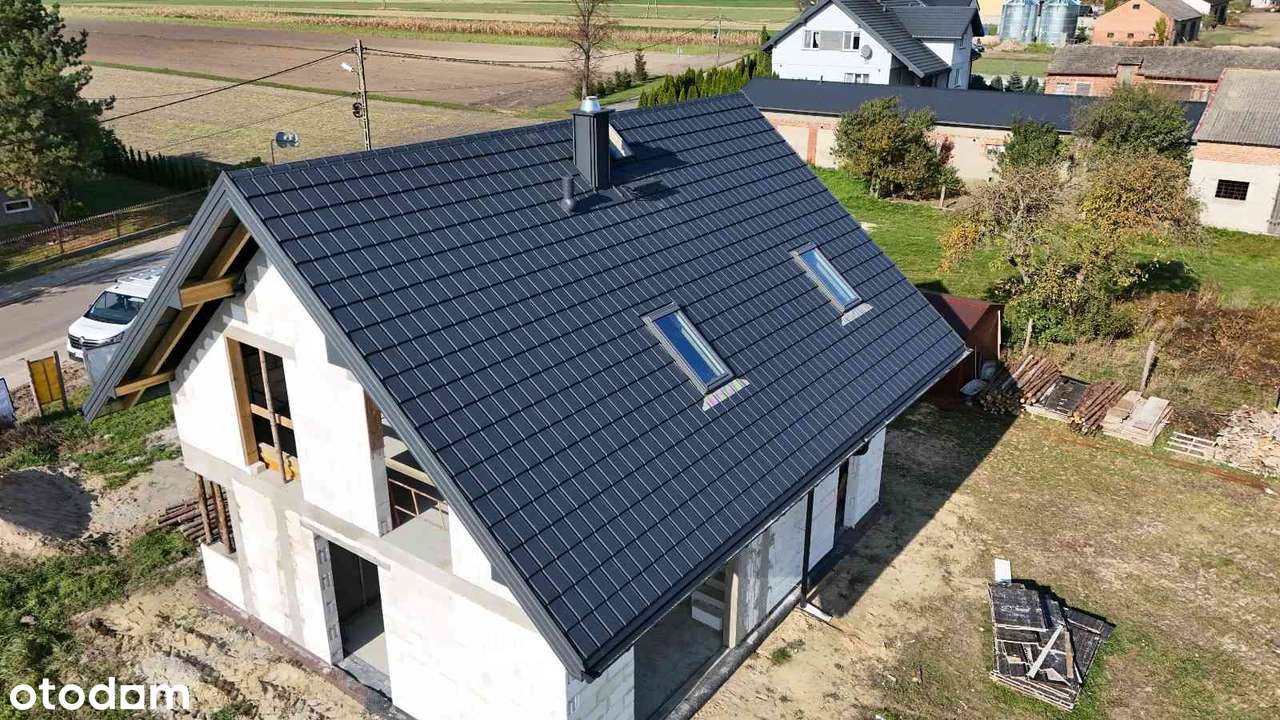 Dom Marzeń wśród Zieleni Duża działka 1280m2 pod Łodzią ok. Andrespol - Pełny obrazek: 5/11