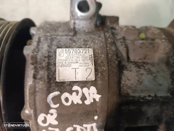 COMPRESSOR AC OPEL CORSA D 1.3CDTi 55703721 - 2