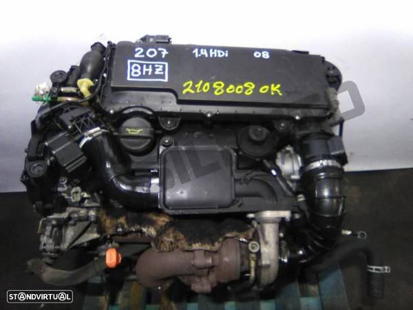 Motor 8hz Peugeot 207 Van 1.4 Hdi - 1