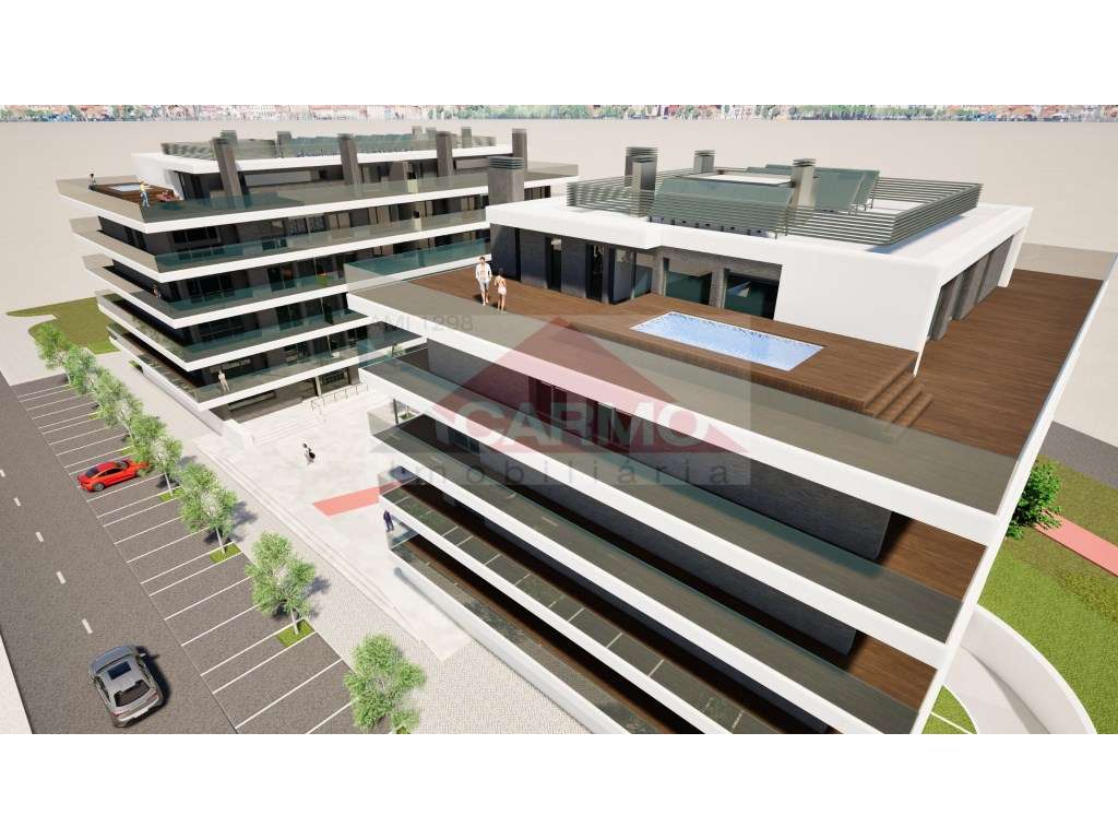 Apartamento T2 com acabamentos de Luxo.(Oferta da escritura). - Grande imagem: 1/17