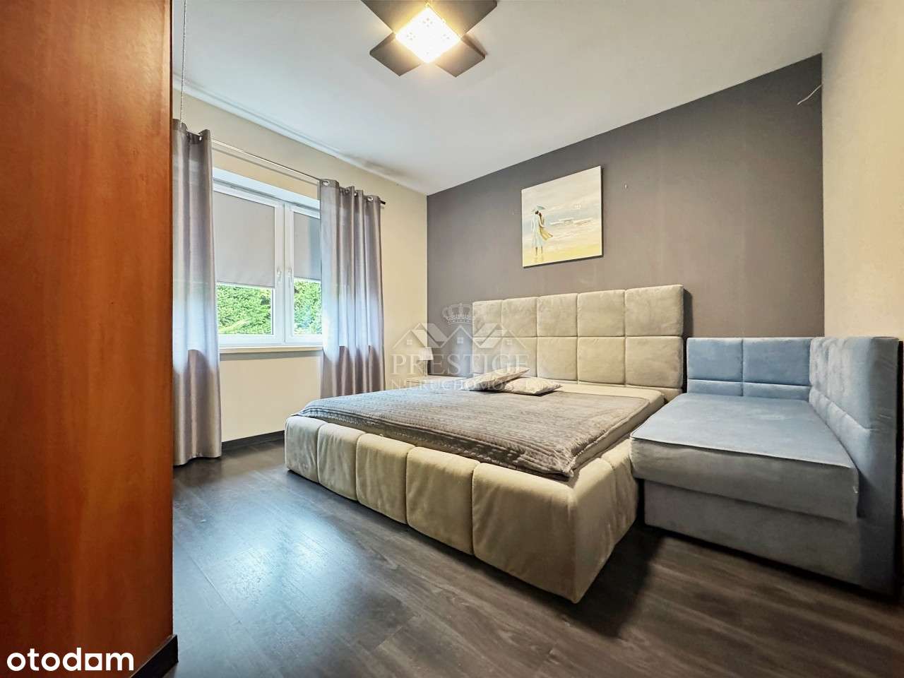 Dwa domy, siedlisko ze stawem i halą, wśród lasu-18