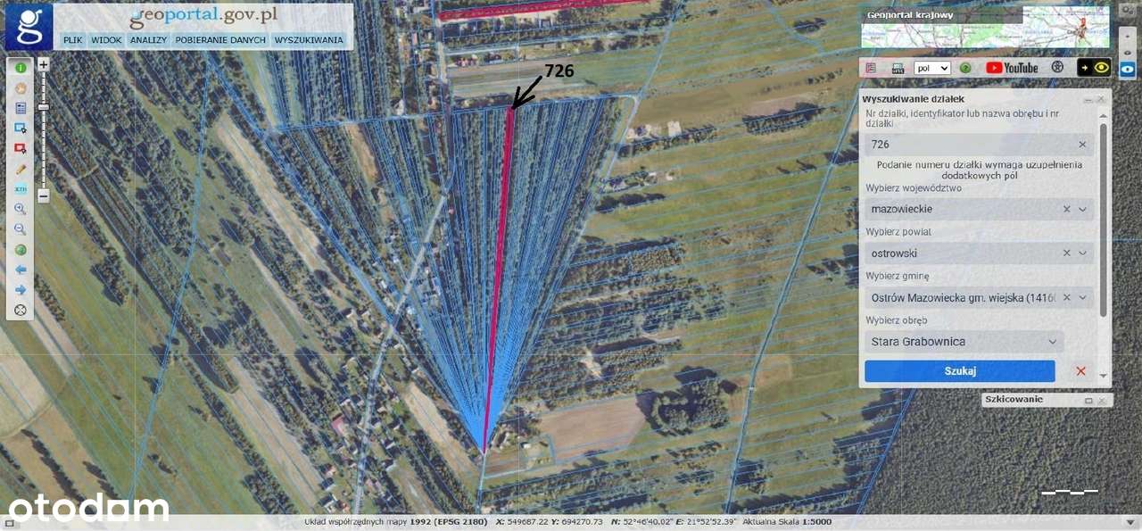 Działki w zabudowie siedliskowej, różne metraże, Stara Grabownica-13