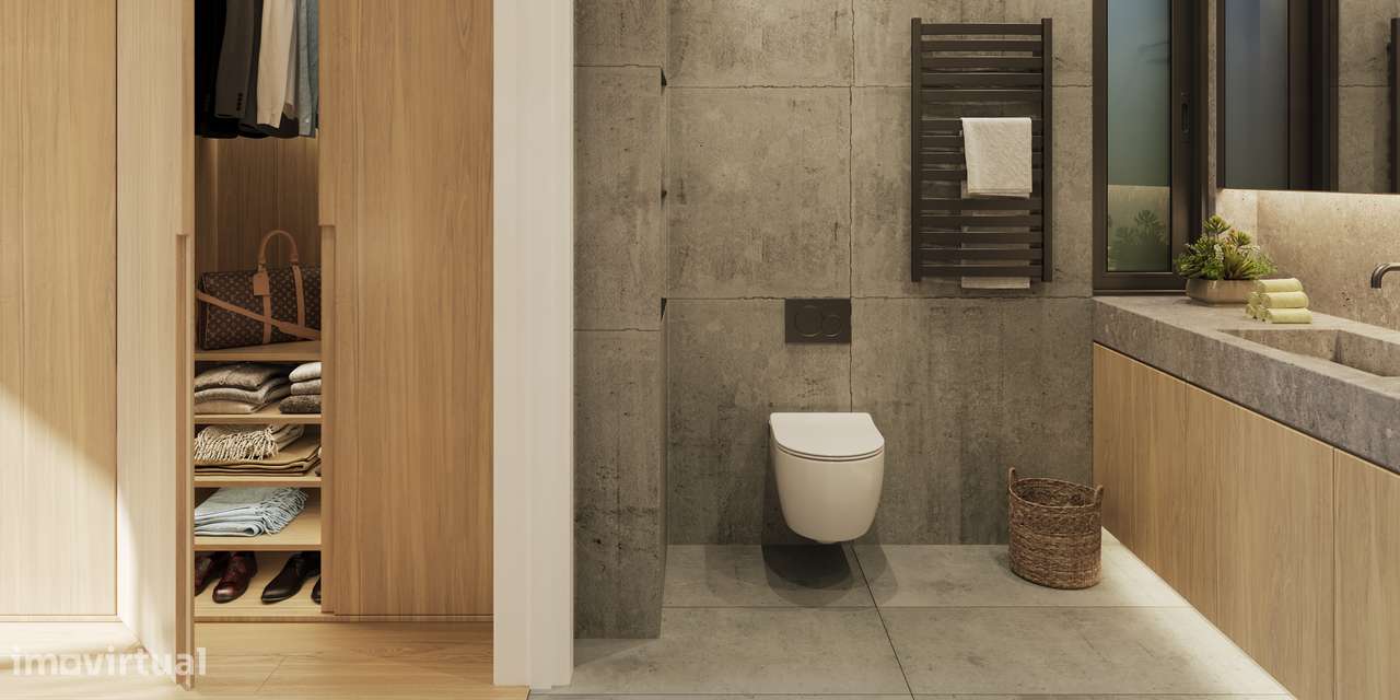 Moradia T4 com piscina, garagem e vista jardim e serra-22