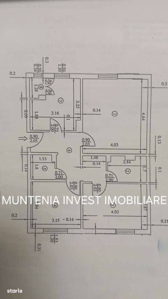 De vanzare! Ap. 3 camere cf. I, dec. Gavana 3-16