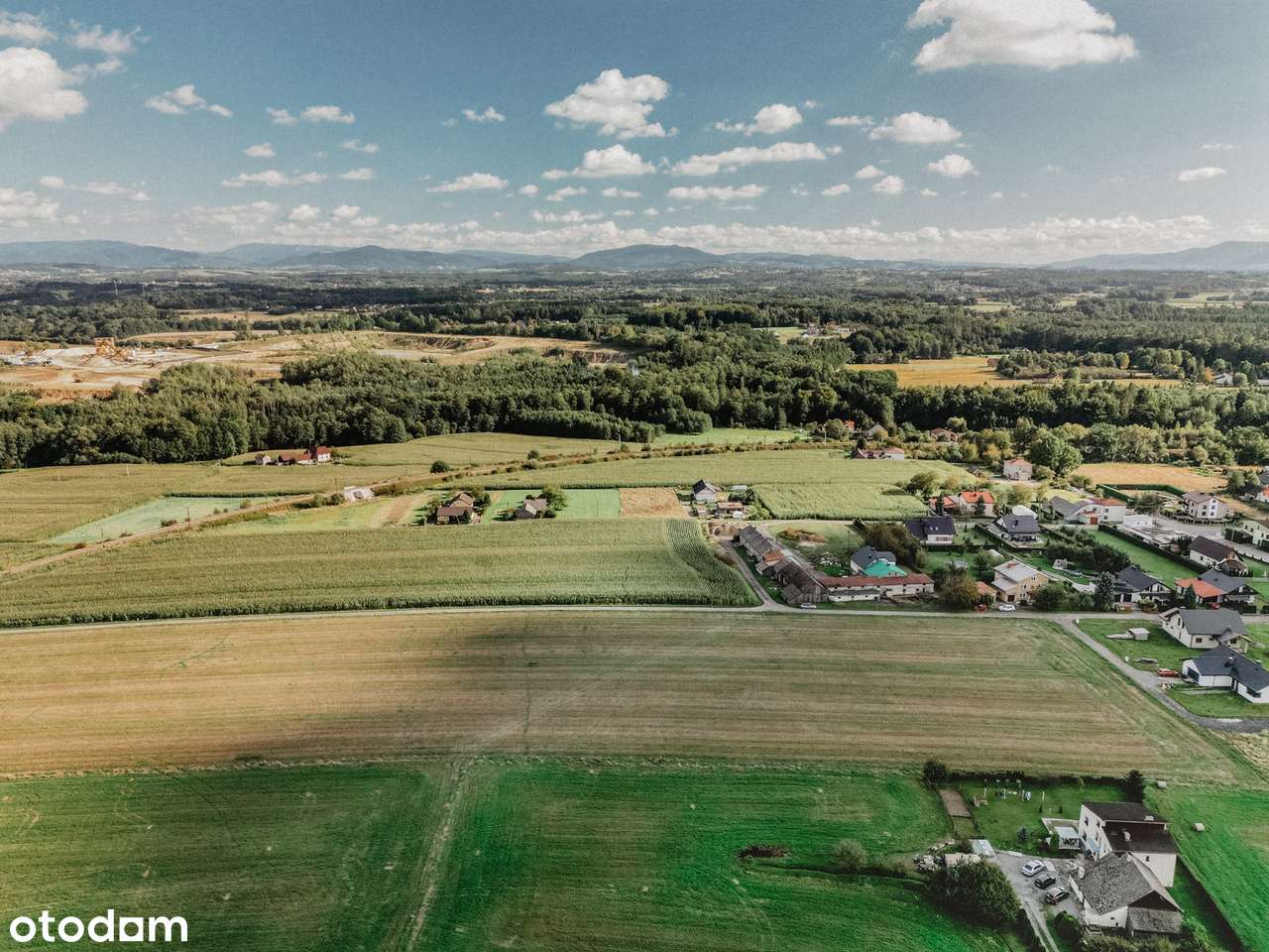 Działki budowlane na sprzedaż lokalizacja Kończyce Wielkie, ul. Miła.-4