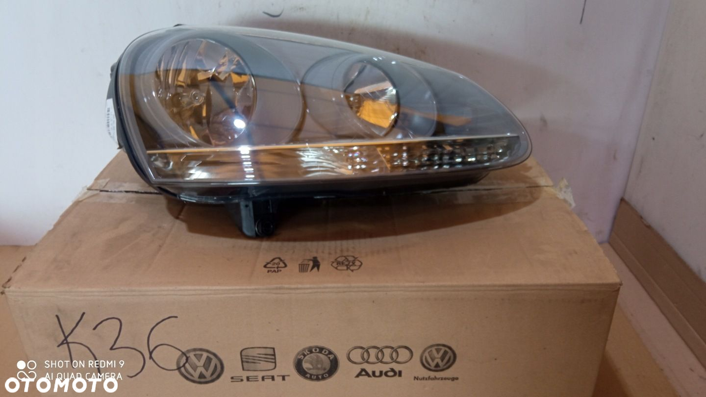 LAMPA PRZÓD VW GOLF V 03-09 HELLA ORYGINAŁ EUROPA - 2