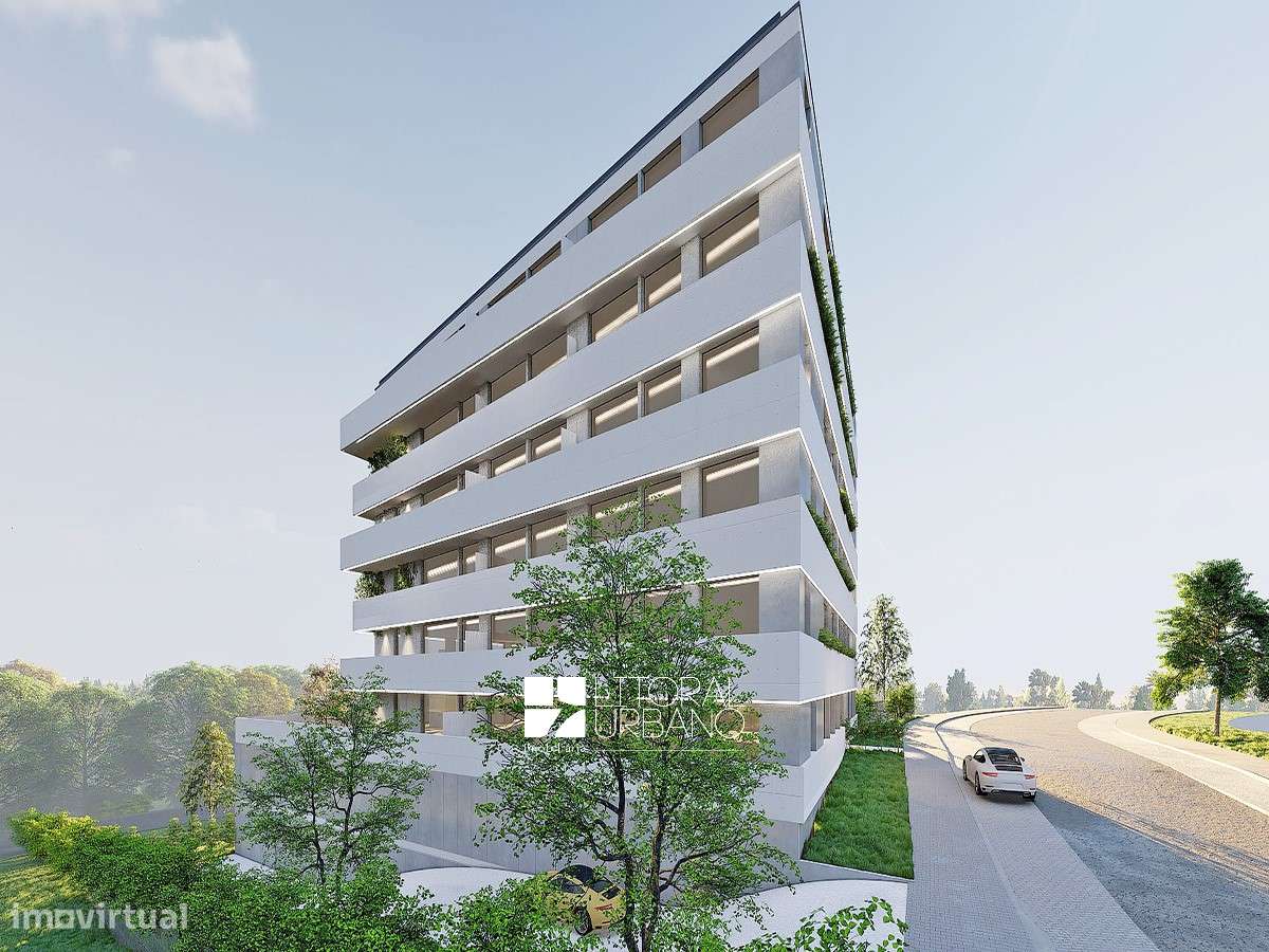 Apartamento T2 com varanda e garagem em Canidelo-6