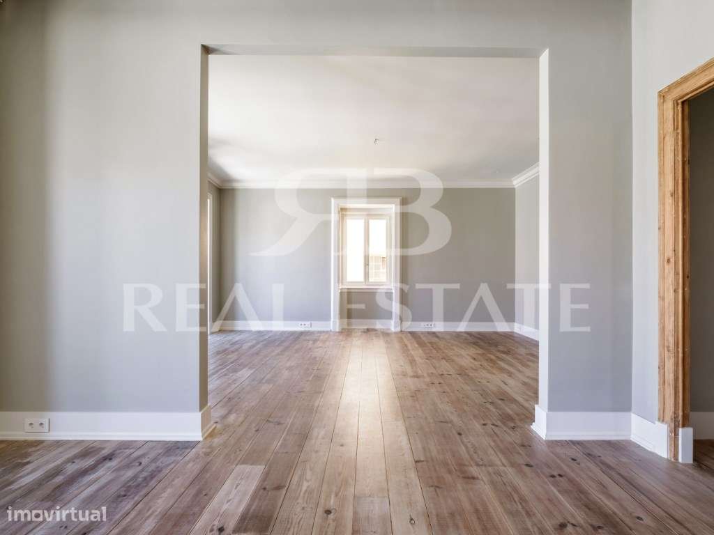 Fabuloso T3+2 com TERRAÇO + VISTA no PRINCIPE REAL - coração de Lisboa-15