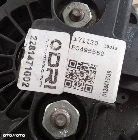 Alternator opel Zafira 2,2 - 3