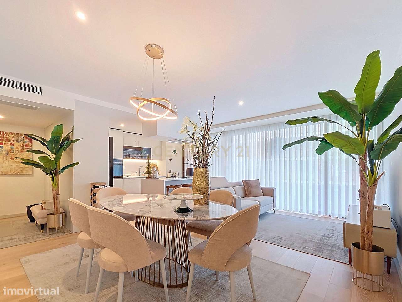 Apartamento T3 Mobilado - Condomínio Fechado - Magnólia City Park Priv - Grande imagem: 2/45