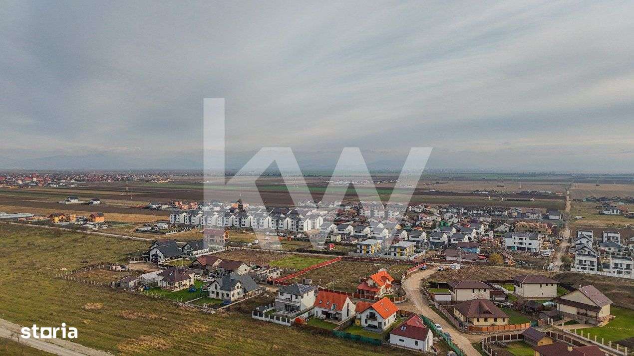 Teren Intravilan Cu Toate Utilitatile - Harman - 0% COMISION! - Imagine principală: 4/10