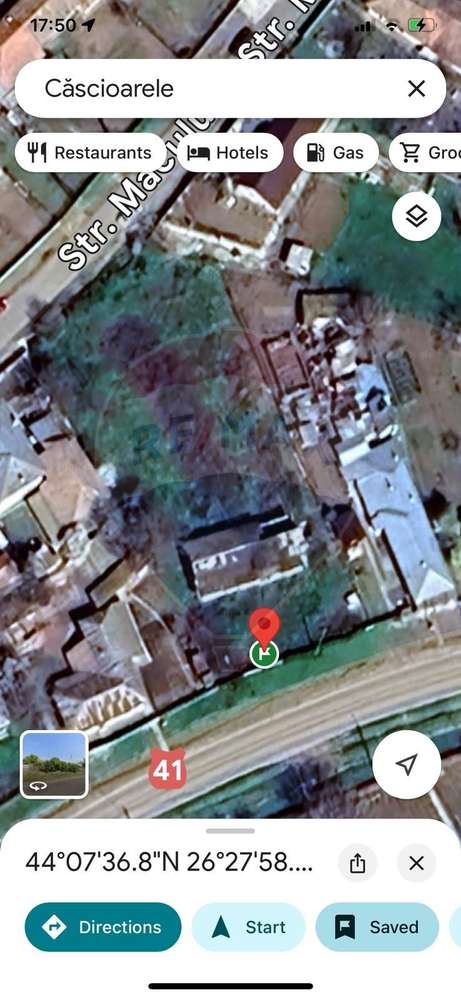 Casa la rosu cu teren mare Calarasi - Cascioarele - Imagine principală: 1/3