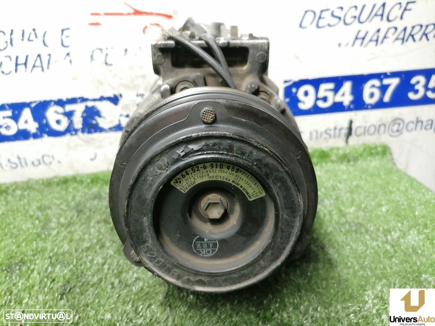 COMPRESSOR AR CONDICIONADO BMW 3 2001 -GE4472208025 - 4