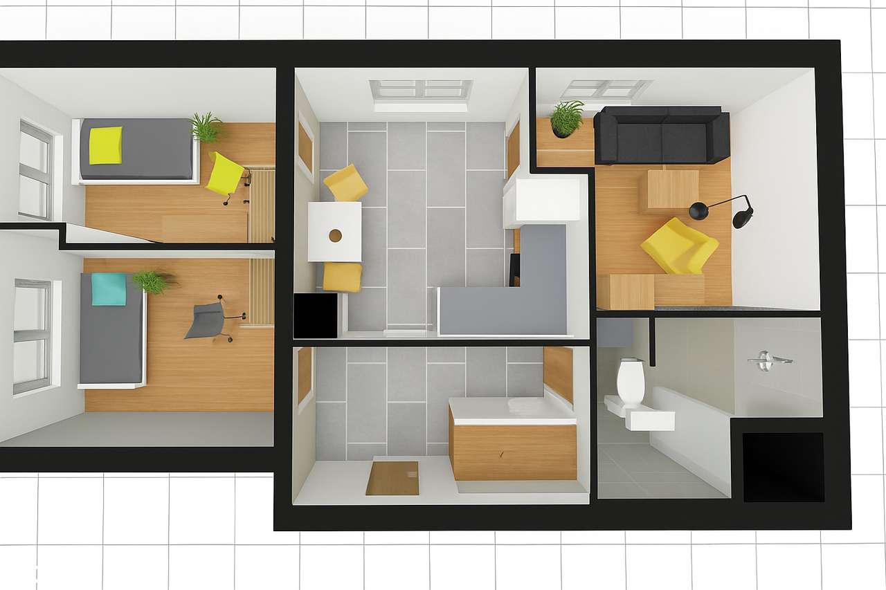 Sprzedam przestronne 3 pokojowe mieszkanie z widokiem na miasto-8