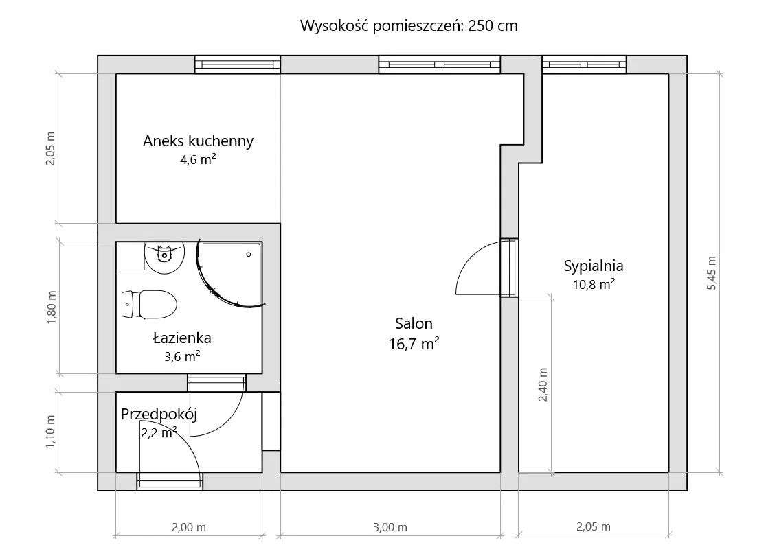 Zgierz -2 pokoje 37 m² do remontu.-0