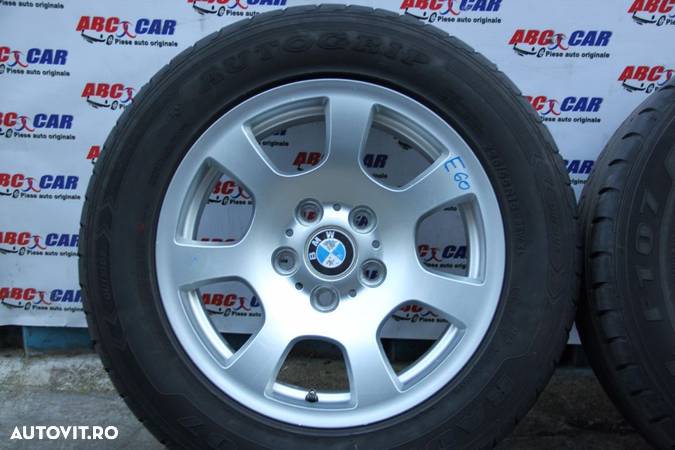 Set Jante Aliaj Aluminiu Roti BMW SERIA 5 E60/ E61 225/55 R16 COD : 6762000 - 2