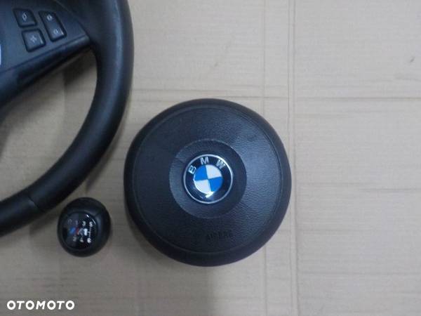 BMW E60 START STOP KIEROWNICA M-PAKIET PODUSZKA GAŁKA BIEGÓW PRZEŁĄCZNIK TAŚMA - 3