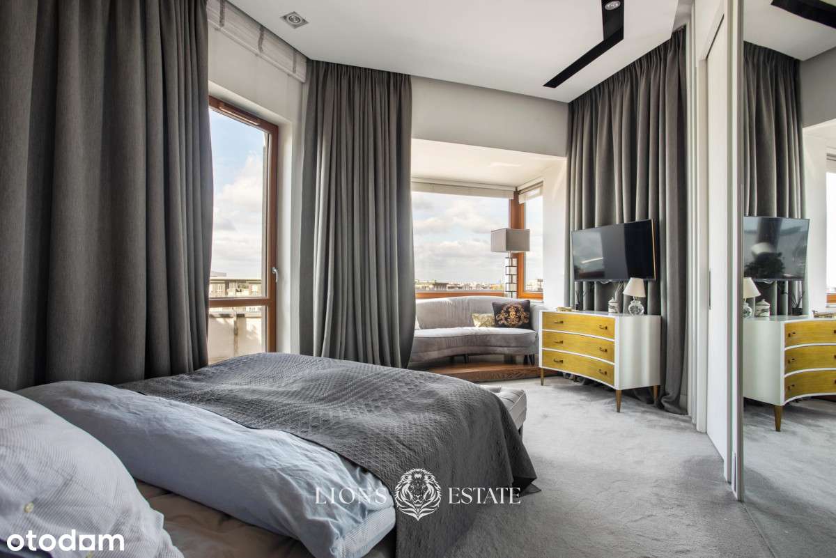 Penthouse 134 m² z tarasami w sercu Wilanowa-9