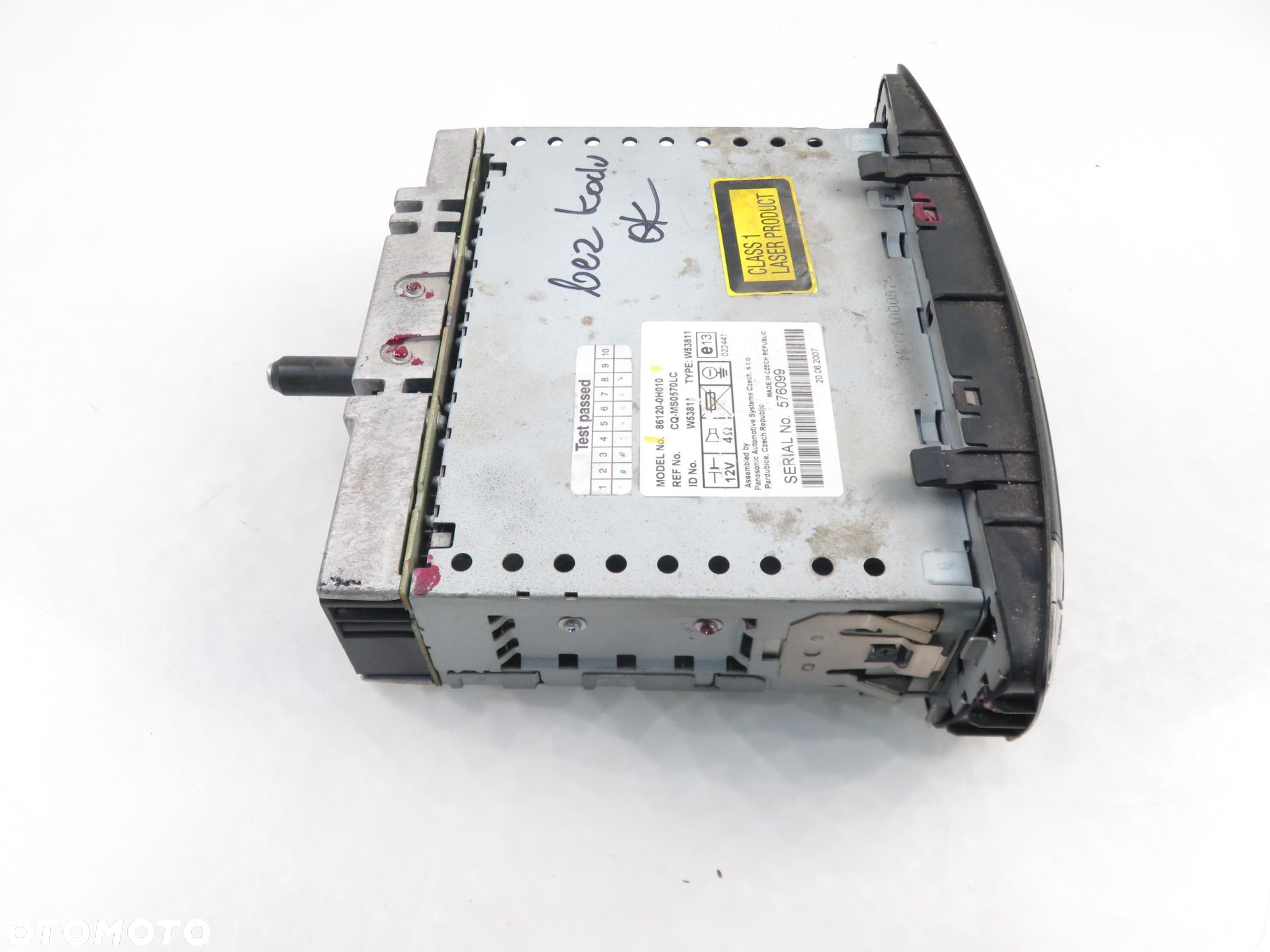 RADIO PEUGEOT 107 861200H010 - 7