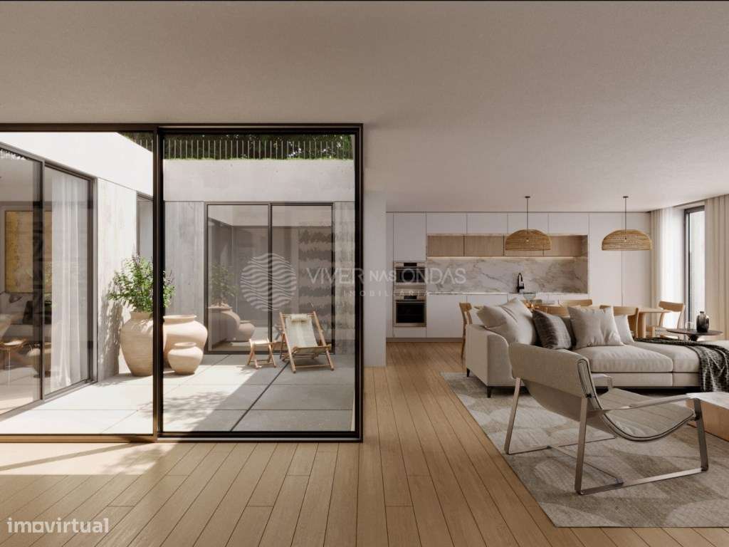 Apartamento T3 NOVO com 3 lugares de parqueamento, em Paranhos. - Grande imagem: 4/23