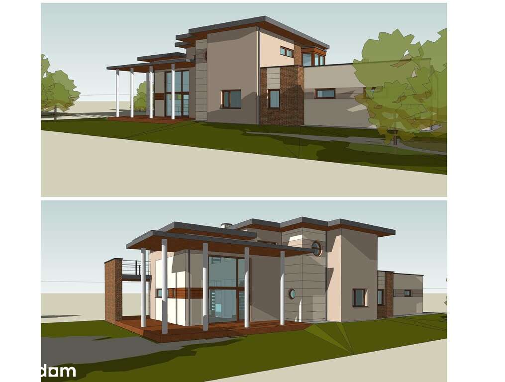 Nowoczesny dom na działce 2200m2-7