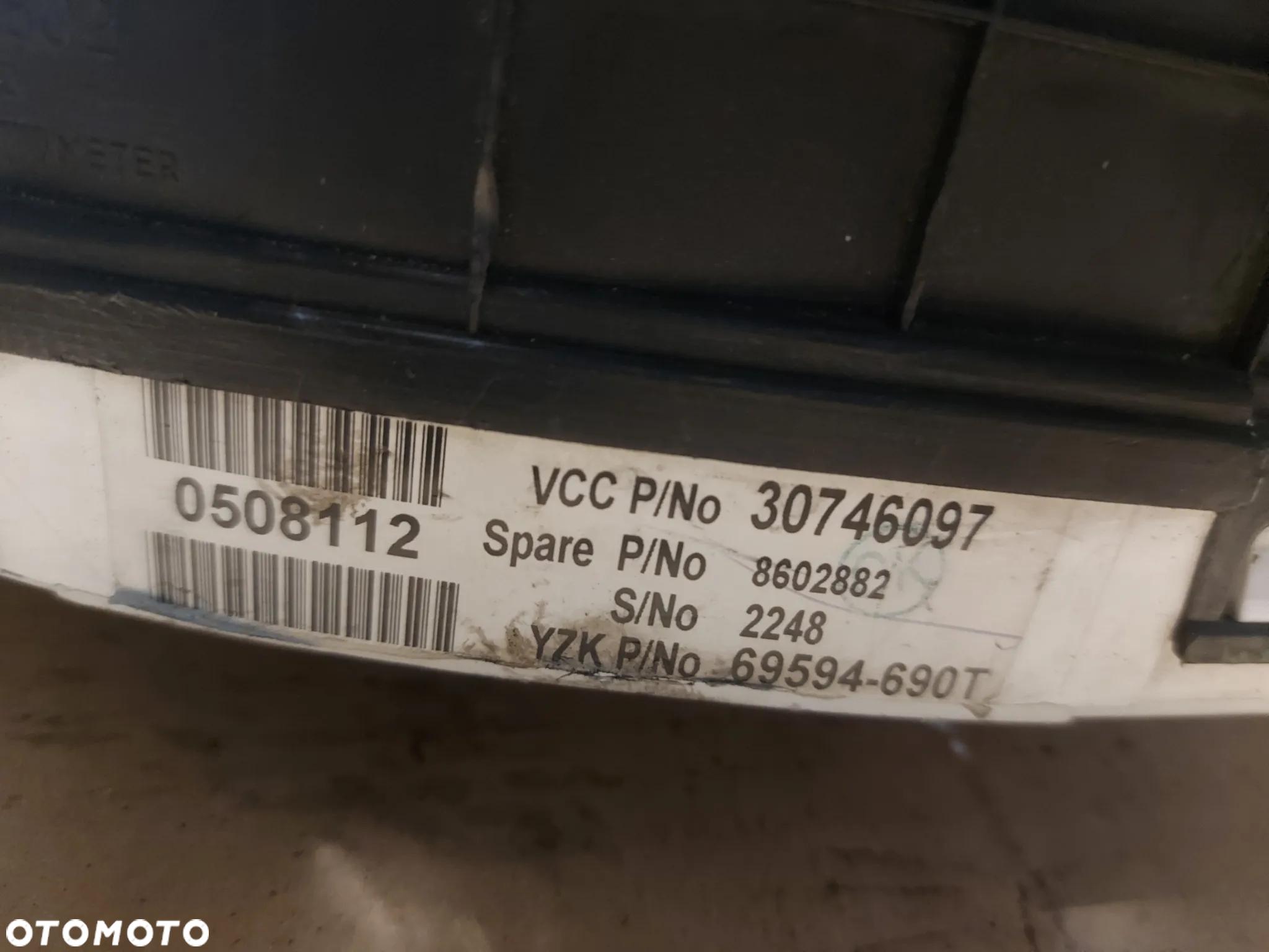 Licznik zegar Volvo S60 '07r 30746097 - 4