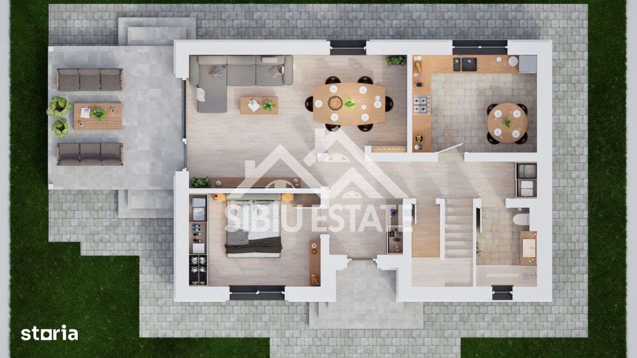 Casă individuală cu grădină generoasă – confort, spațiu și eleganță - Imagine principală: 4/10