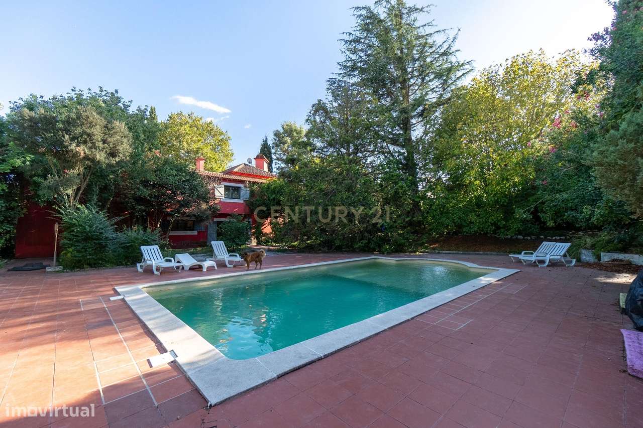 Vila de Prestígio T7+2 com 5.000 m² de Privacidade na Verdizela-48