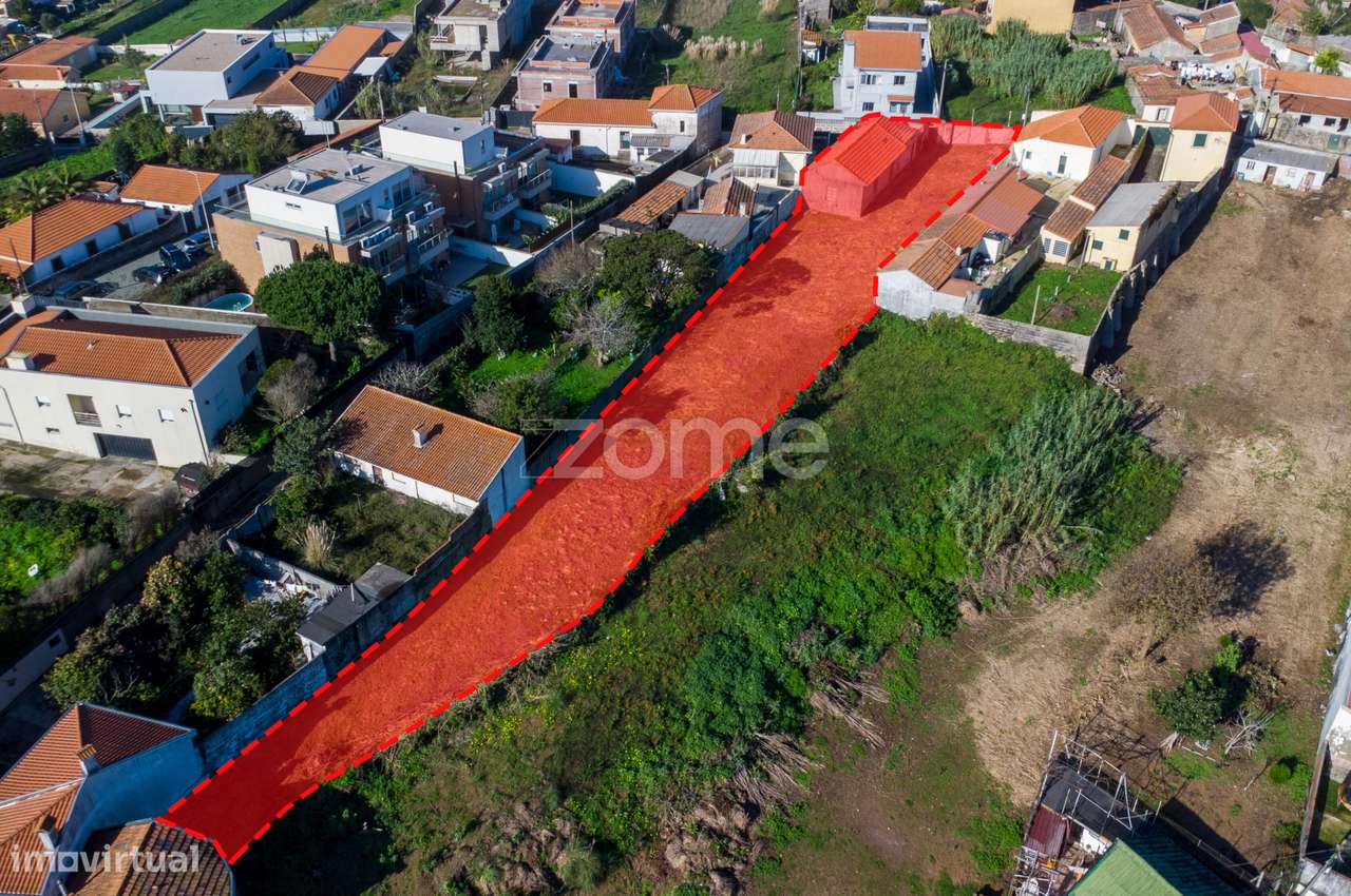 Moradia e terreno com 1.234 m2 com PIP para 2 habitações - Canidelo - Grande imagem: 4/34