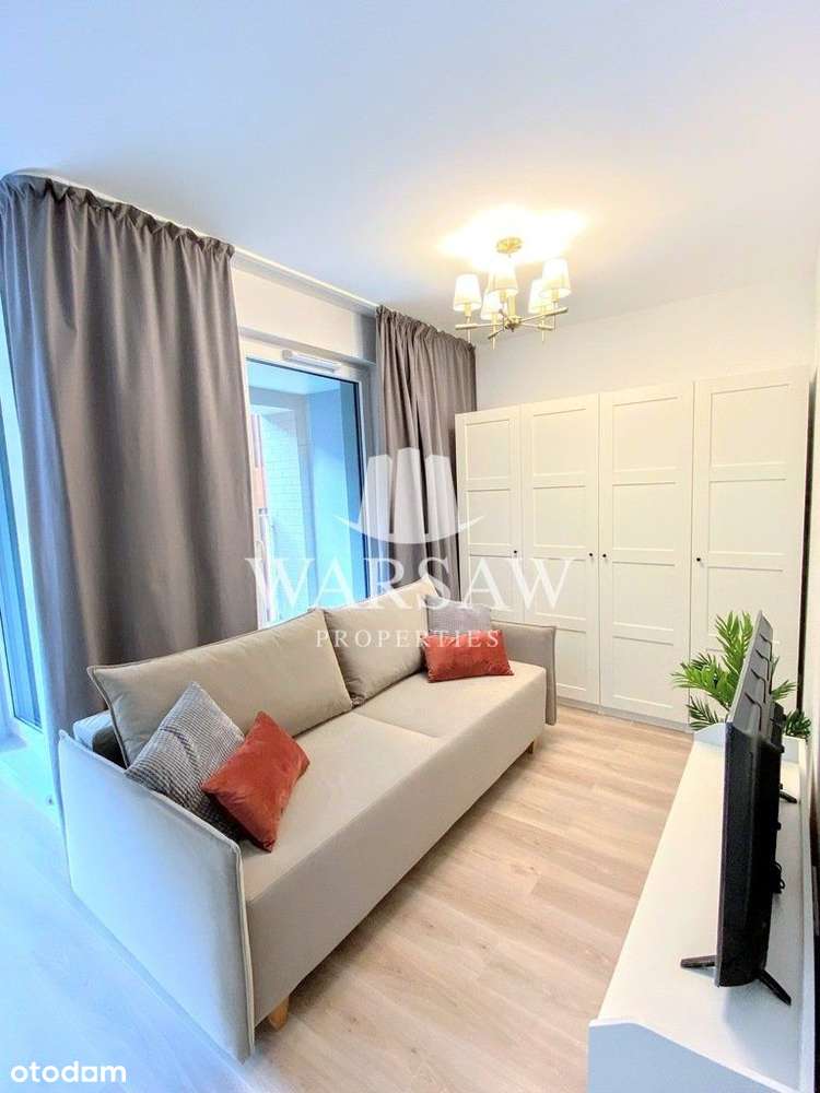 Fuzja, piękne studio, wyposażone, z loggią-6