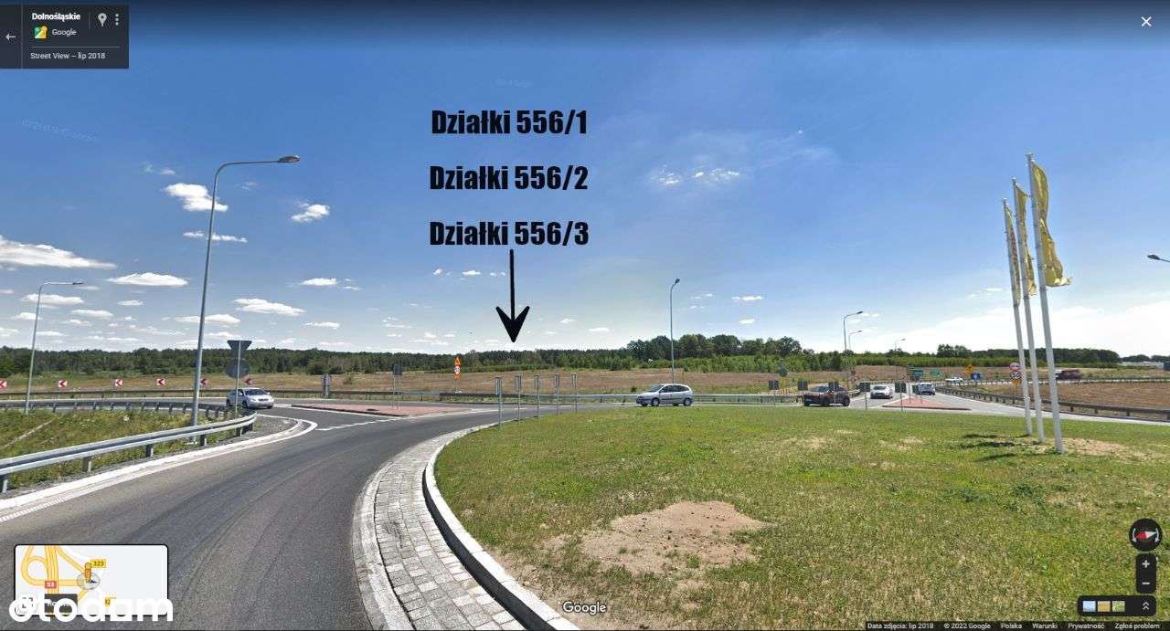 3 ha przy drodze S3, tuż obok centrum Dino, 7R - Pełny obrazek: 4/8