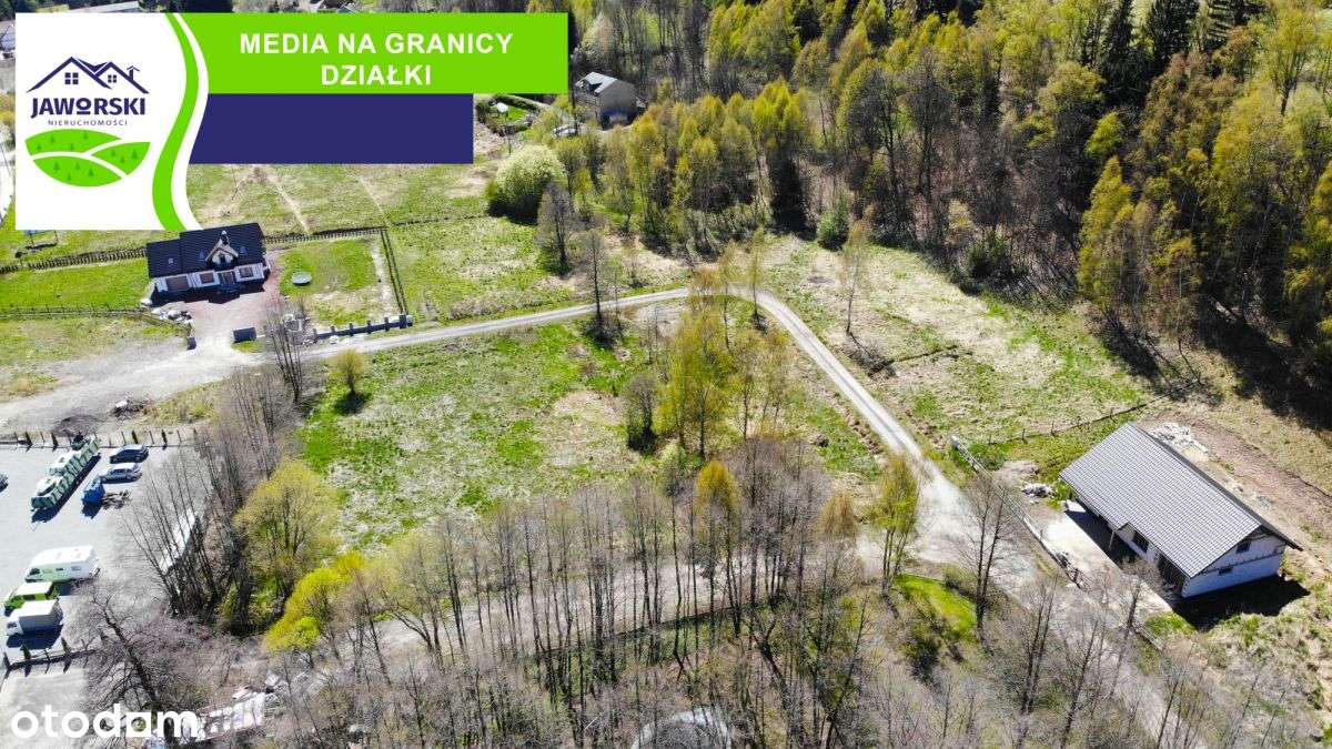 Działki budowlane w Głuszycy - media miejskie-4