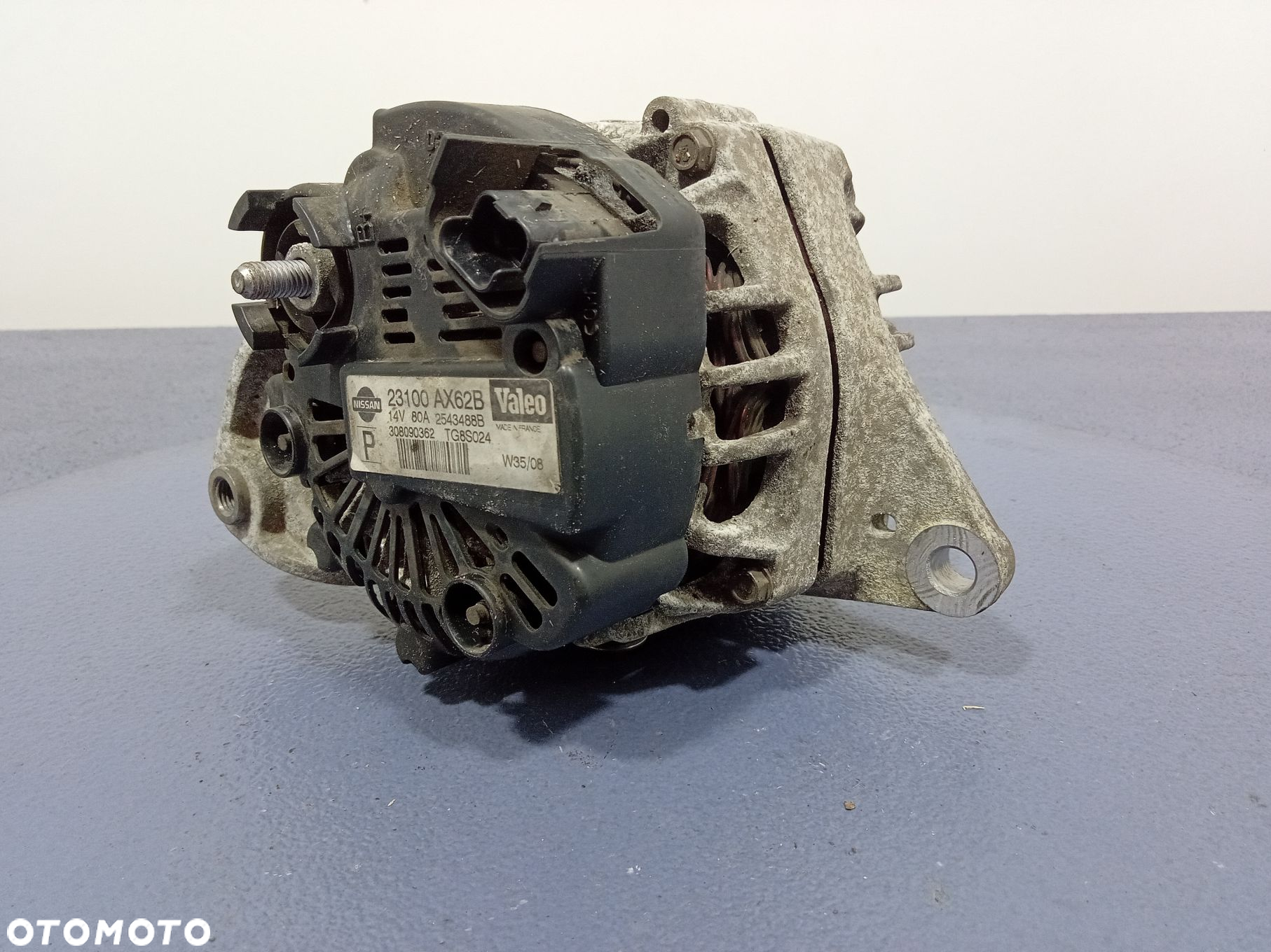 NISSAN MICRA III K12 1.2 16V ALTERNATOR 80A 23100AX62B - 6