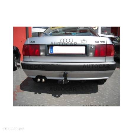 Carlig de remorcare pentru Audi 80 - 4usi, Avant, Quattro, (8C, B4) - sistem semidemontabil din 1991/09 pana 1995/12 - 12