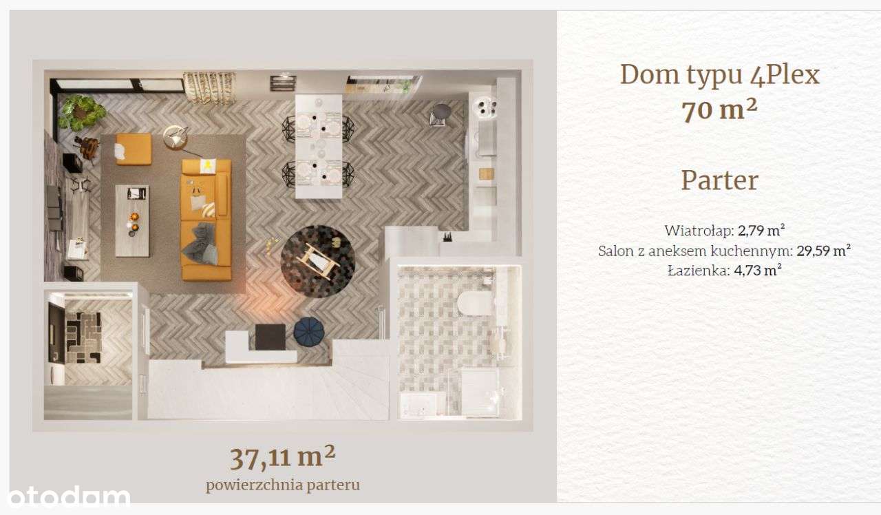 Nowoczesny dom 4PLEX | Tesoro Golf Park-3