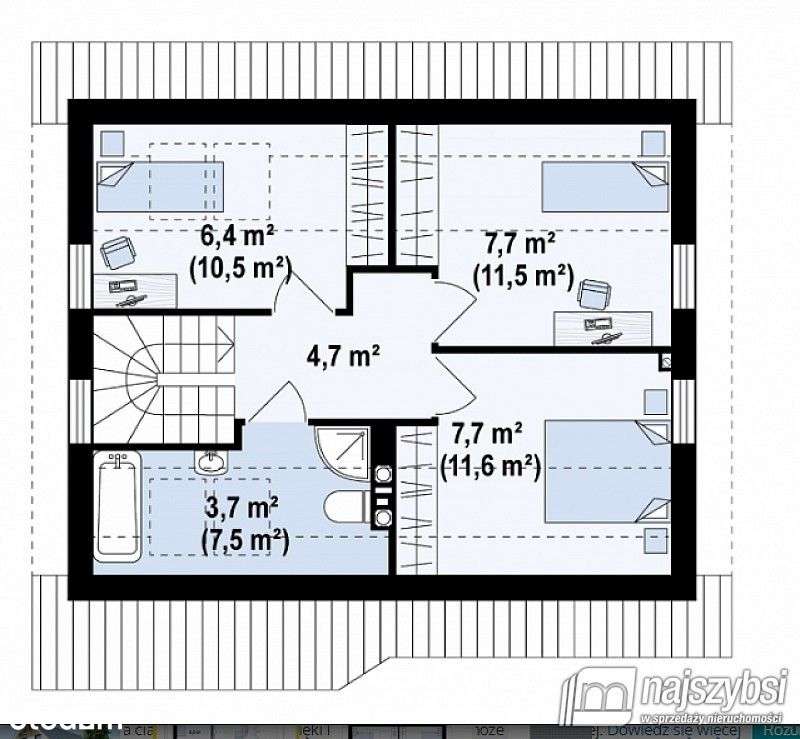 Dom w trakcie budowy na sprzedaż - Pełny obrazek: 4/14