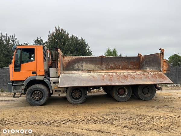 Iveco EuroTrakker Cursor 440km 13L Wywrotka 8x4 Meiller Hydroburta - 4