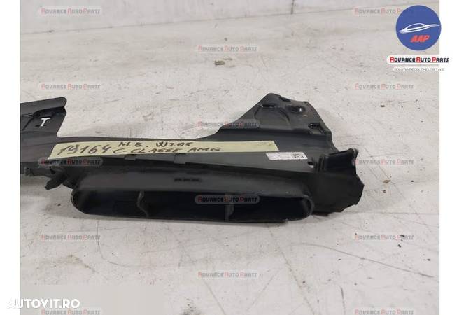 Priza Deflector Aer Mercedes C Class W205 AMG 2014 2015 2016 2017 2018 original - 3