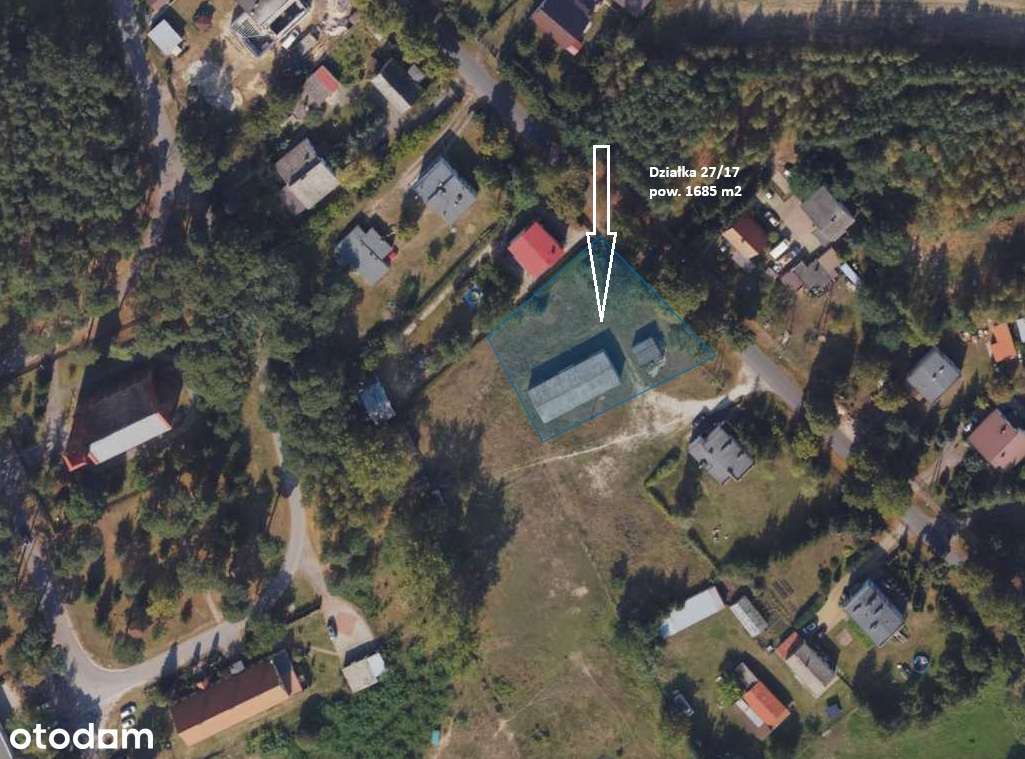 3 działki budowlane, 570 m², 579 m² 1685m²,  Rojewice bez prowizji  WZ - Pełny obrazek: 4/4