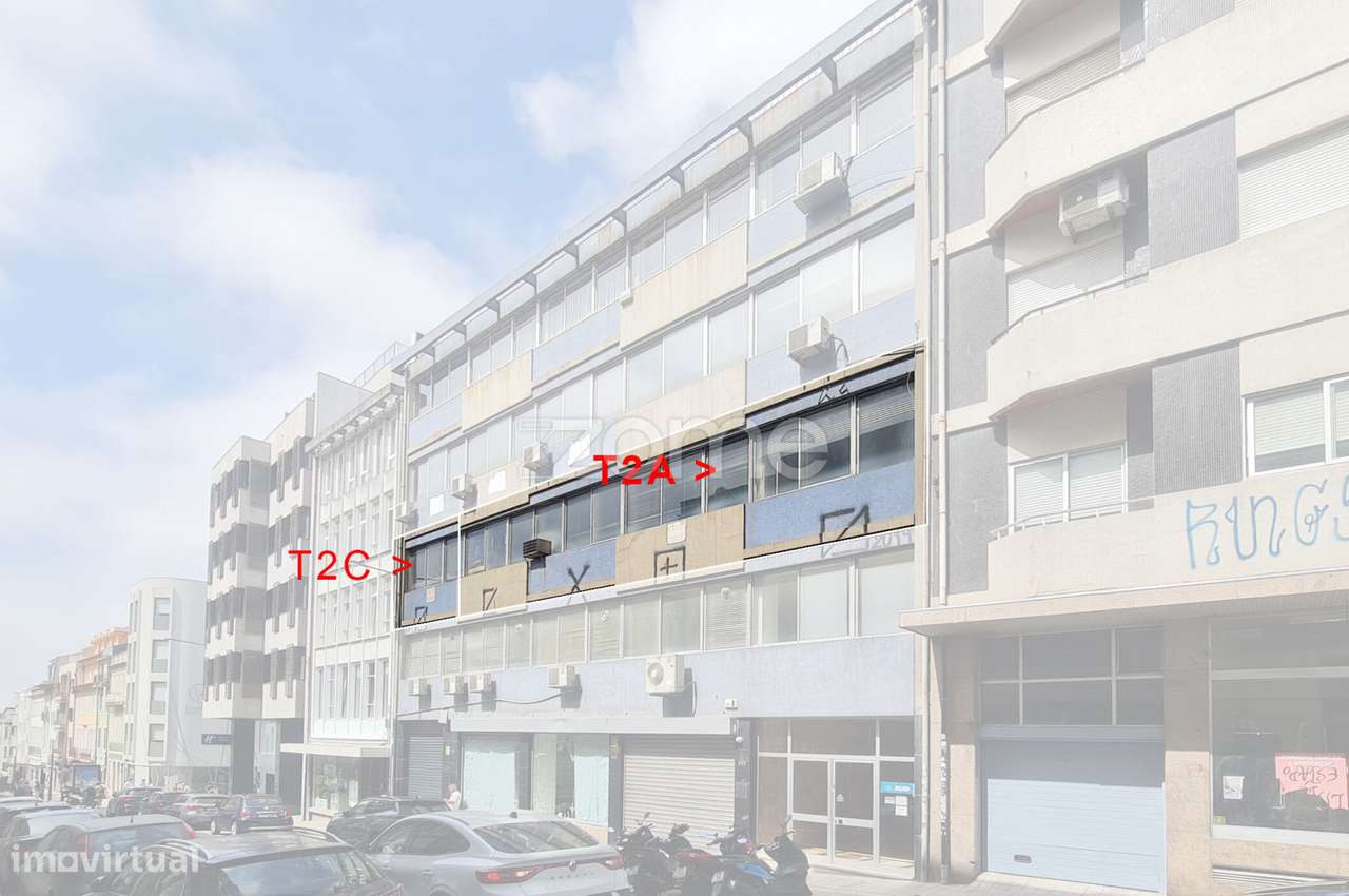 Apartamento T2 Na Rua De Santa Catarina Porto Fracao A