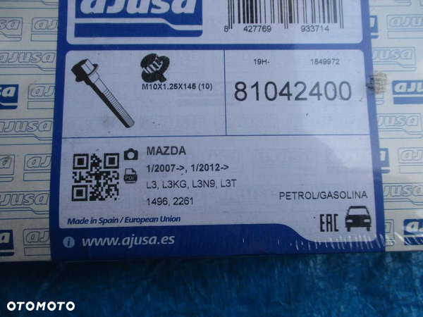 Mazda 3 6 CX-7 2.3 turbo Zestaw Śrub Głowicy Śruby 2005-2013 - 2