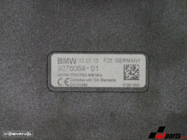 Amplificador de antena AM/FM Seminovo/ Original BMW X3 (F25) 65209276064 - 2