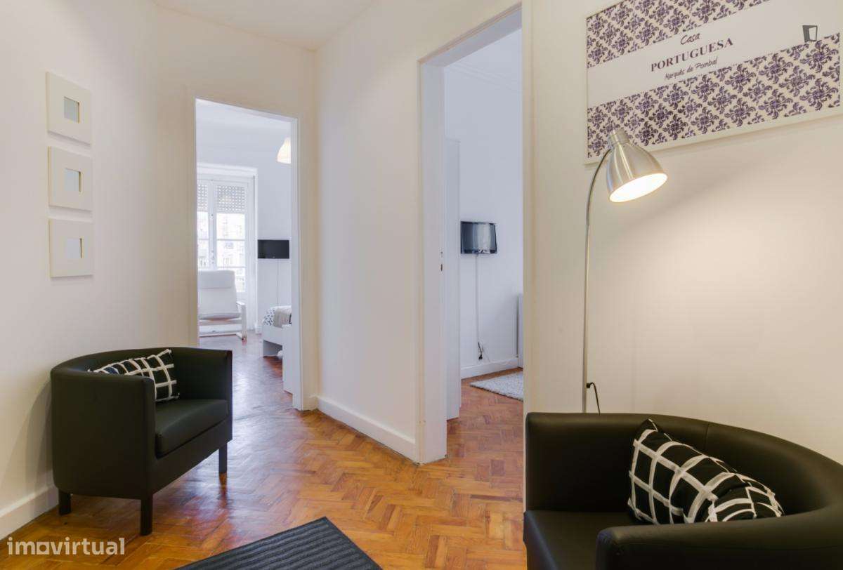 Quarto - localizado em Picoas Lisbon - Grande imagem: 5/9