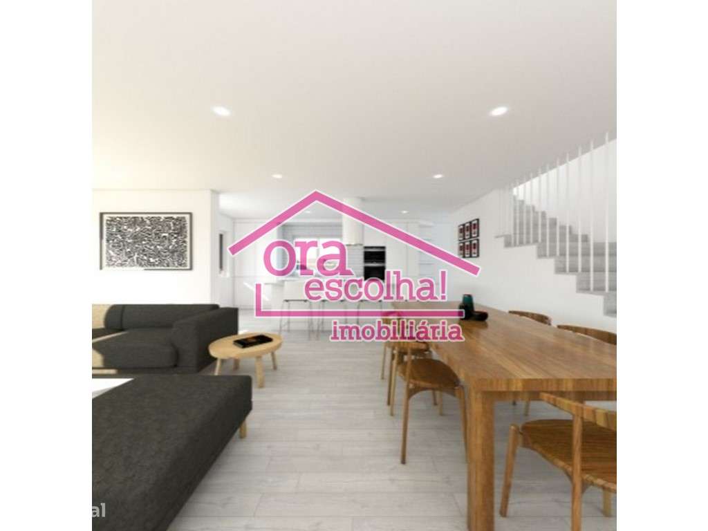 Moradia T2 Geminada NOVA com PISCINA, duas suítes e pérgula para 2 ...-6