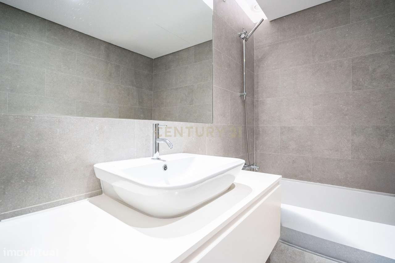 Apartamento T1 Novo | Edifício Turquesa | Algés, Dafundo-8