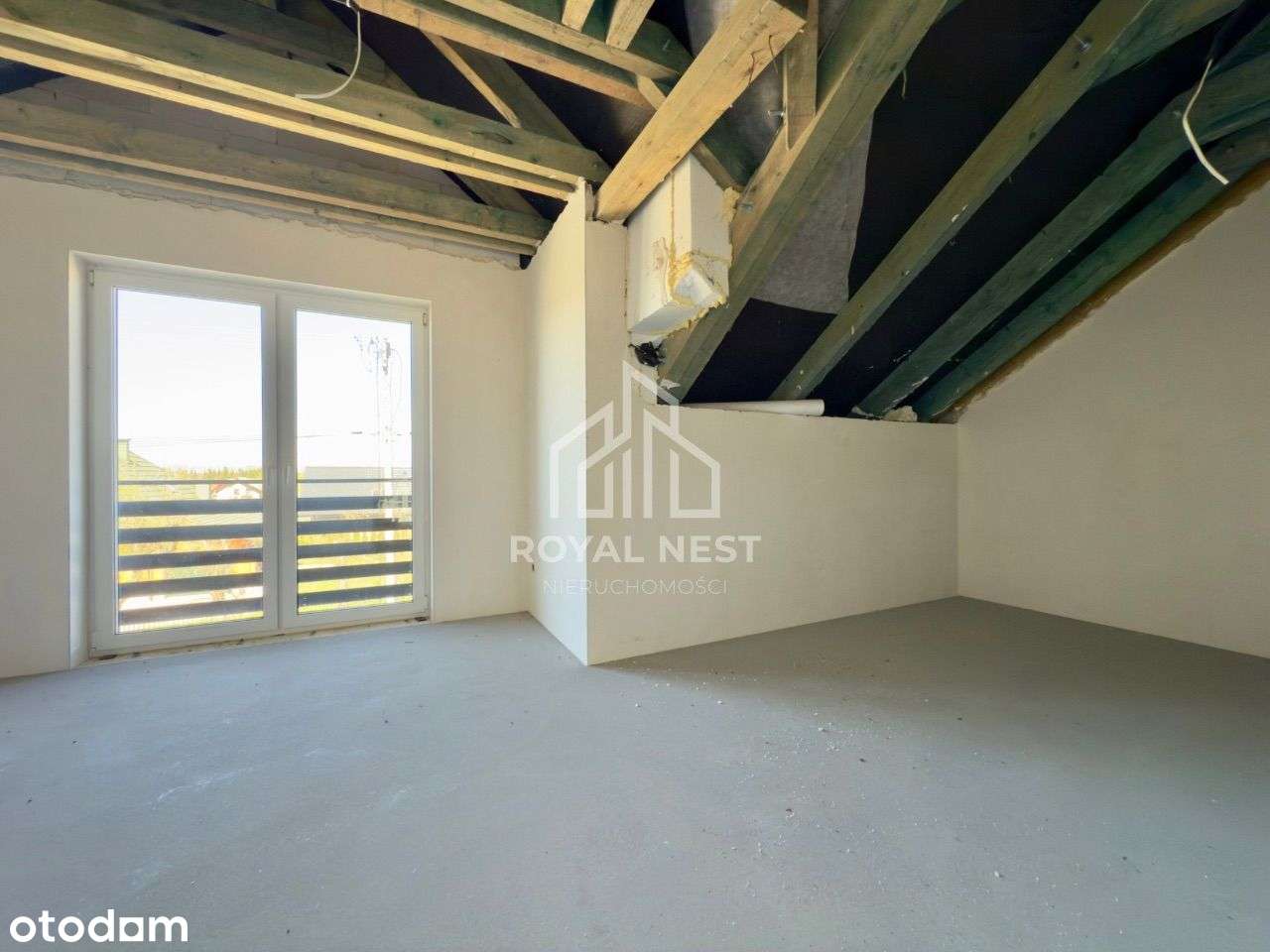 Nowoczesny dom w zabudowie bliźniaczej bez PCC-9