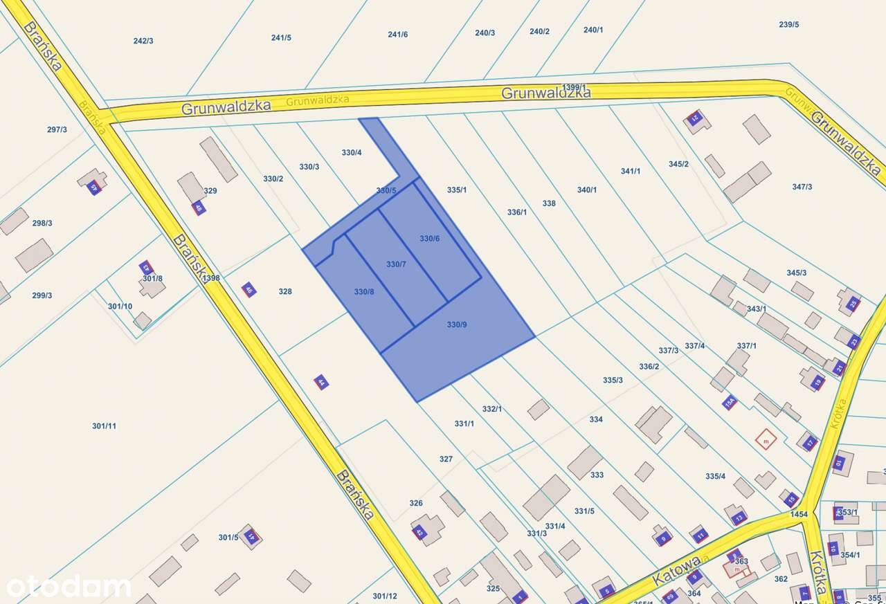 Działki budowlane w spokojnej okolicy-4
