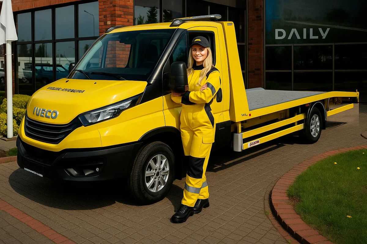 Iveco Daily 35S18A8 LAWETA POLMAR – gotowa do zadań specjalnych!