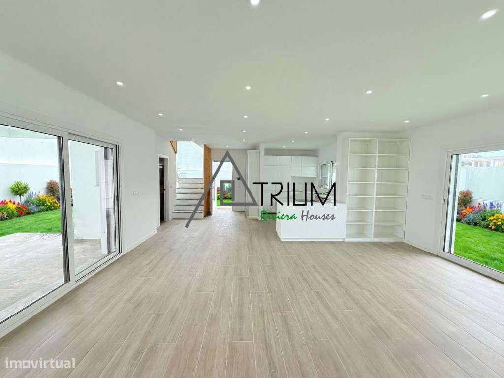 Moradia isolada T3, nova, com jardim.-7